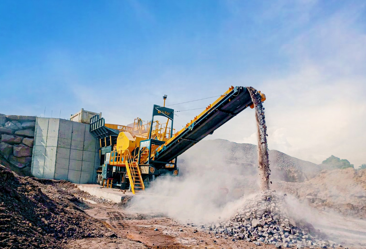 FABO mobile jaw crusher - Щековая дробилка: фото 2 FABO mobile jaw crusher - Щековая дробилка: фото 2