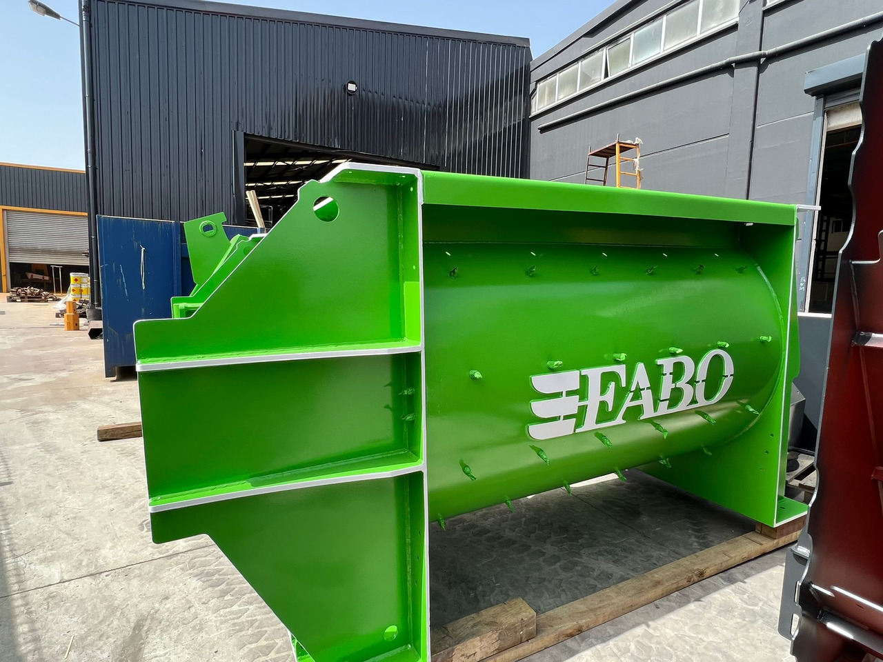 FABO twin shaft mixer - Бетономешалка: фото 1 FABO twin shaft mixer - Бетономешалка: фото 1