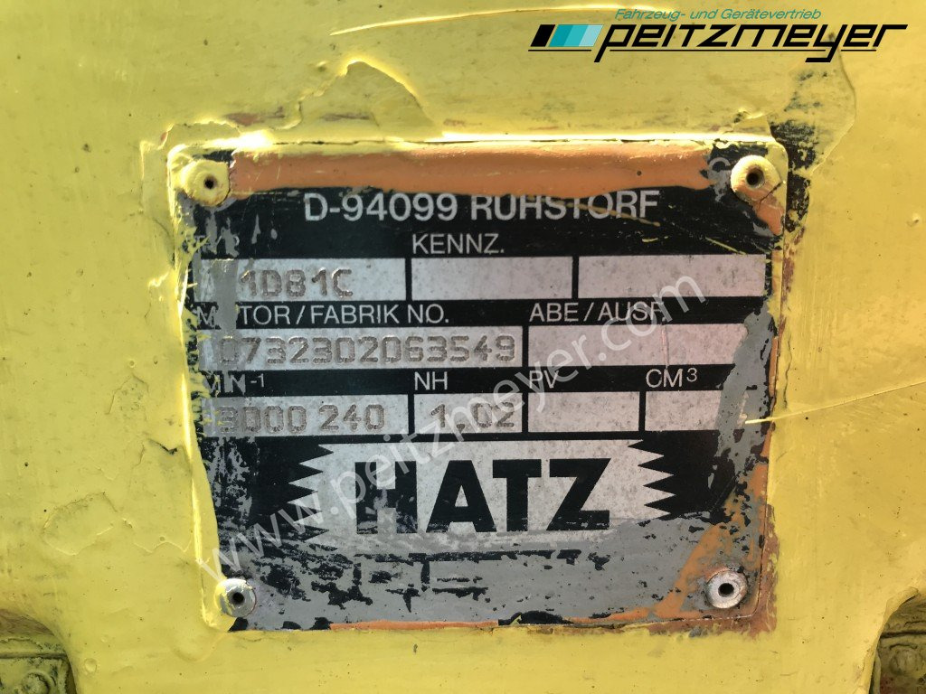 Гудронатор BATHE TANDEMANHÄNGER Bitum / Teerkocher 3,5 m³ Hatz DIesel 1 D 81 C: фото 10