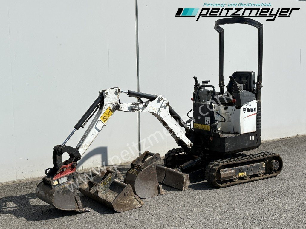 BOBCAT Minibagger E 10 verstellbares Fahrwerk 710 - 1.100 mm, - Мини-экскаватор: фото 1 BOBCAT Minibagger E 10 verstellbares Fahrwerk 710 - 1.100 mm, - Мини-экскаватор: фото 1