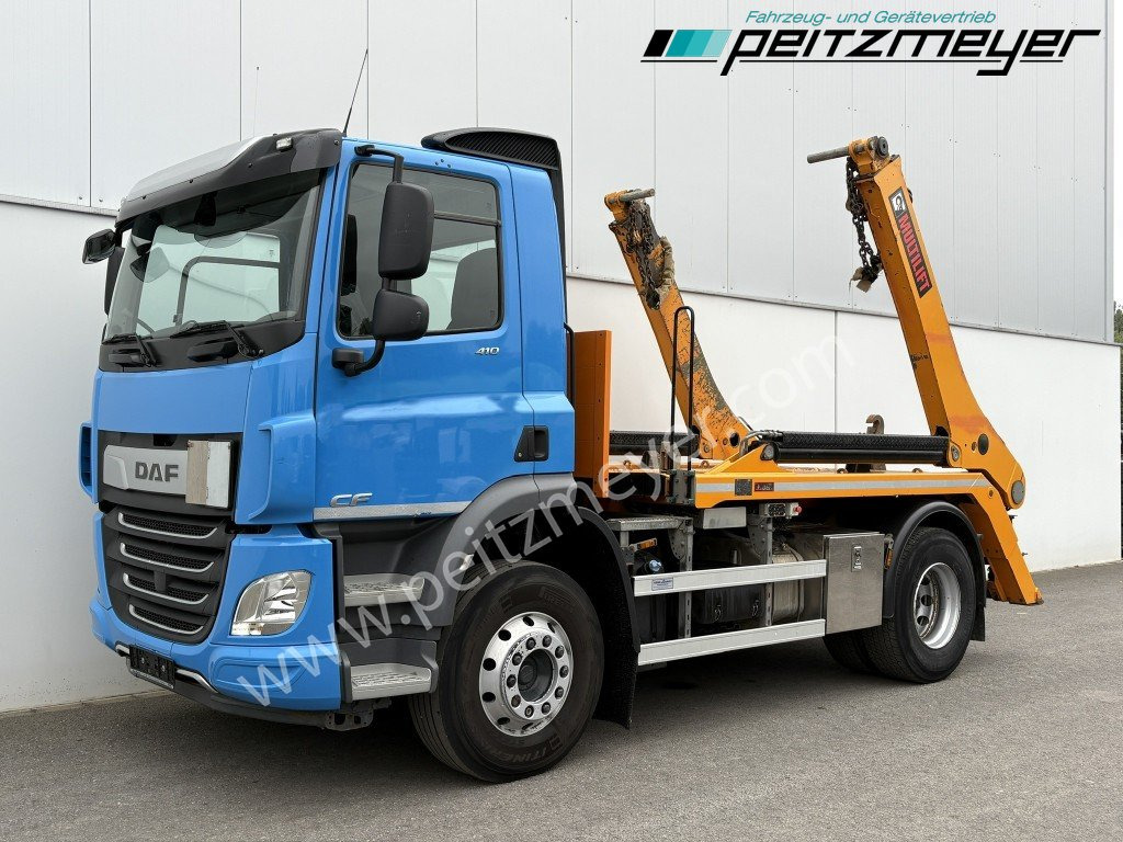 DAF CF 410 FA Multilift Futura 12 Tele + Zusatzverriegelung - Портальный бункеровоз: фото 1 DAF CF 410 FA Multilift Futura 12 Tele + Zusatzverriegelung - Портальный бункеровоз: фото 1