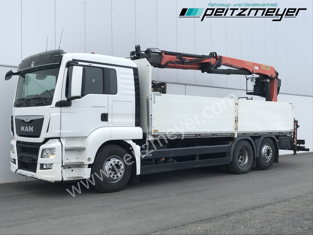 Грузовик бортовой/ Платформа, Автоманипулятор MAN TGS 26.440 FL 6x2 Palfinger PK 21001 L Steinzange, EU 6, Lenkachse: фото 16 Грузовик бортовой/ Платформа, Автоманипулятор MAN TGS 26.440 FL 6x2 Palfinger PK 21001 L Steinzange, EU 6, Lenkachse: фото 16