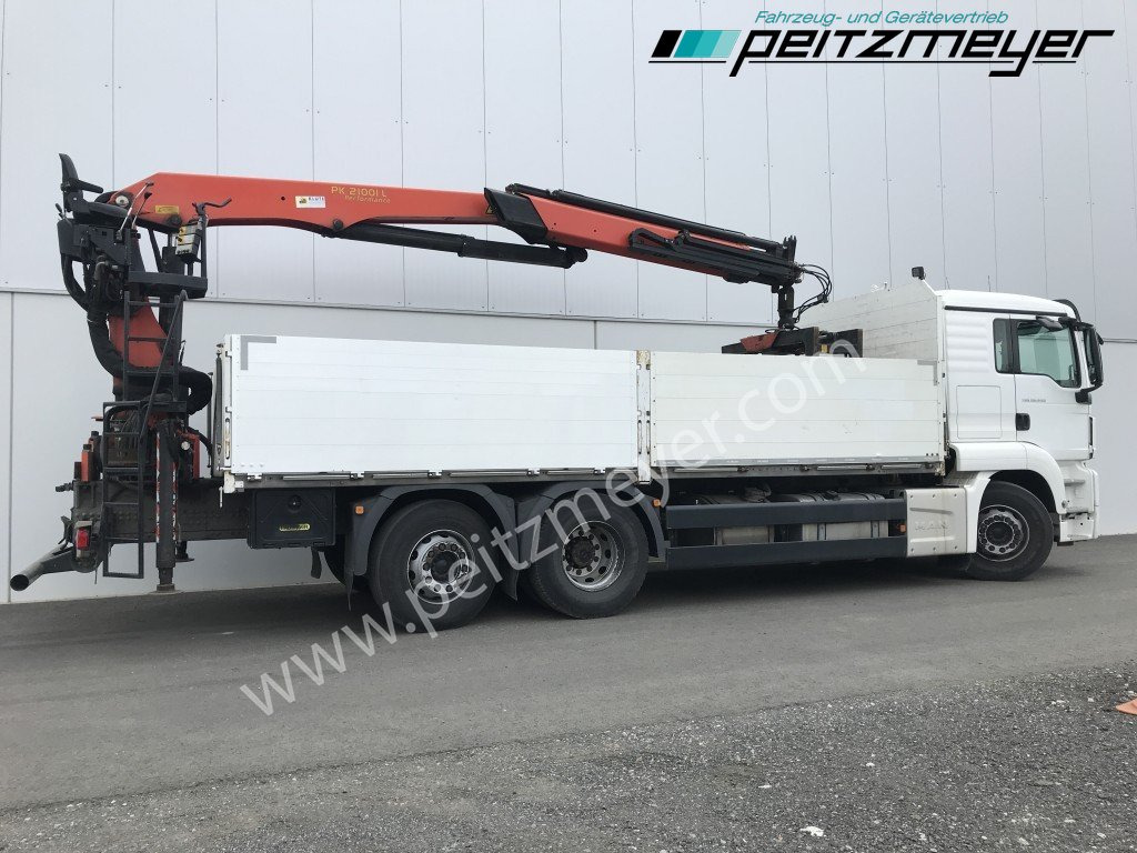 Грузовик бортовой/ Платформа, Автоманипулятор MAN TGS 26.440 FL 6x2 Palfinger PK 21001 L Steinzange, EU 6, Lenkachse: фото 8 Грузовик бортовой/ Платформа, Автоманипулятор MAN TGS 26.440 FL 6x2 Palfinger PK 21001 L Steinzange, EU 6, Lenkachse: фото 8