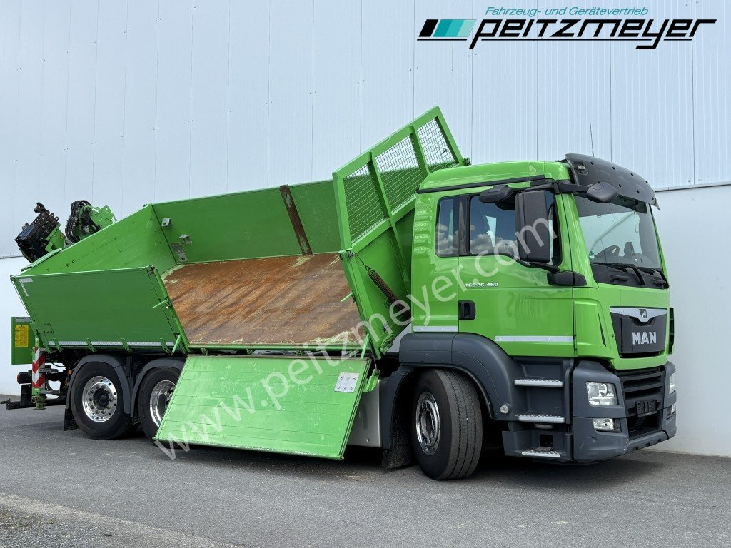 MAN TGS 26.460 FL 6x2 Kipper+Kran+Funk Lenkachse, 2-Seitenkipper, Atlas 172.3 - Самосвал: фото 2 MAN TGS 26.460 FL 6x2 Kipper+Kran+Funk Lenkachse, 2-Seitenkipper, Atlas 172.3 - Самосвал: фото 2