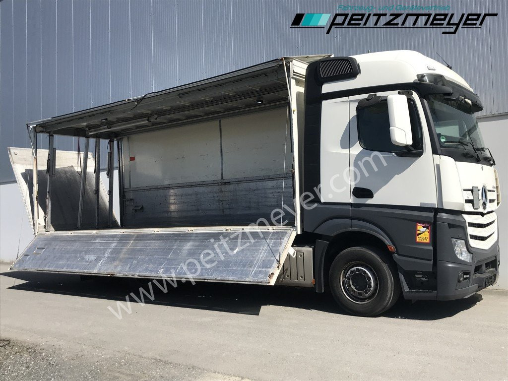 MERCEDES-BENZ Actros 2545 LL Böse Schwenkwand + 2,5 t. LBW BÄR - Грузовик для перевозки напитков: фото 2 MERCEDES-BENZ Actros 2545 LL Böse Schwenkwand + 2,5 t. LBW BÄR - Грузовик для перевозки напитков: фото 2