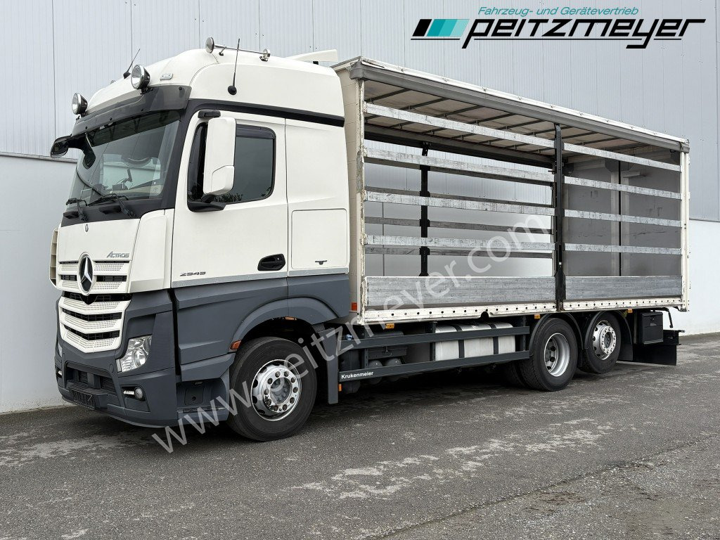 MERCEDES-BENZ Actros 2545 LL Pritsche, Klima, Standklima, PPC, EU 6 MP 4 - Edscha - Грузовик бортовой/ Платформа: фото 1 MERCEDES-BENZ Actros 2545 LL Pritsche, Klima, Standklima, PPC, EU 6 MP 4 - Edscha - Грузовик бортовой/ Платформа: фото 1
