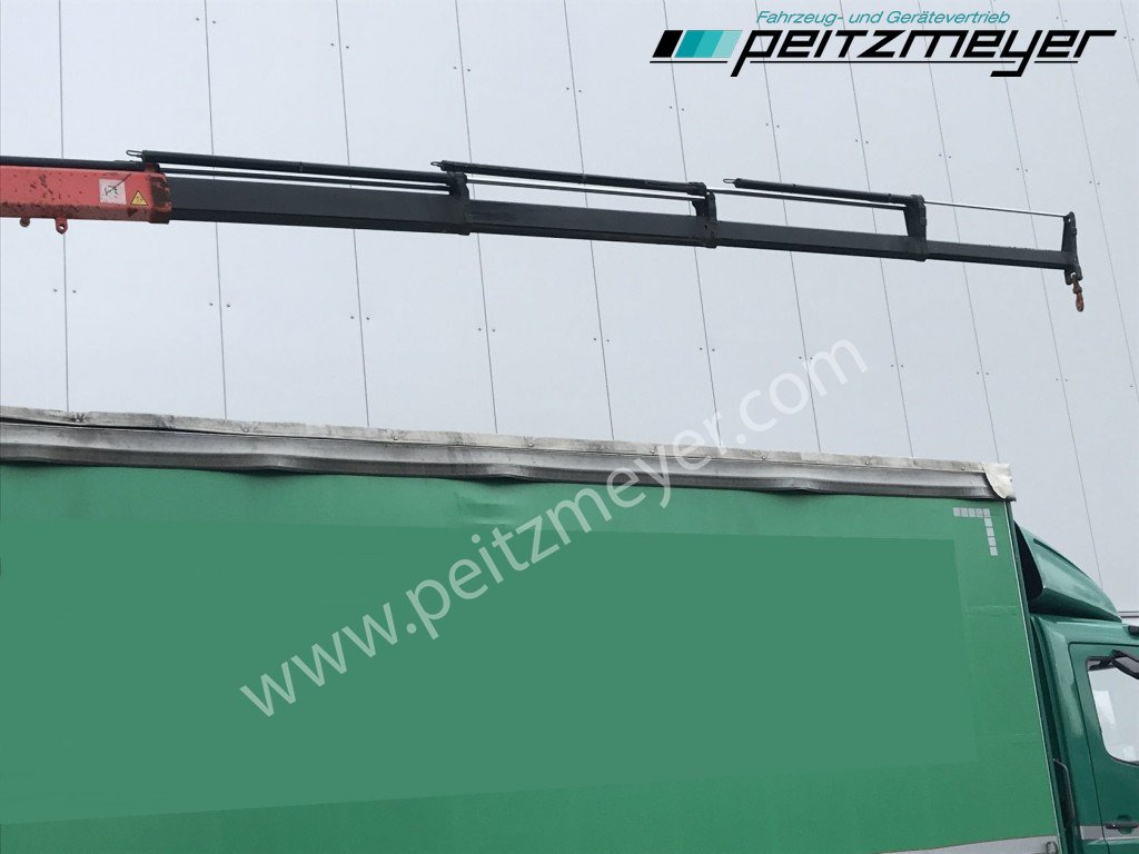 Тентованный грузовик, Автоманипулятор MERCEDES-BENZ Atego 1224 L Pritsche m. Heckkran Funk 4 x hydraulisch: фото 29