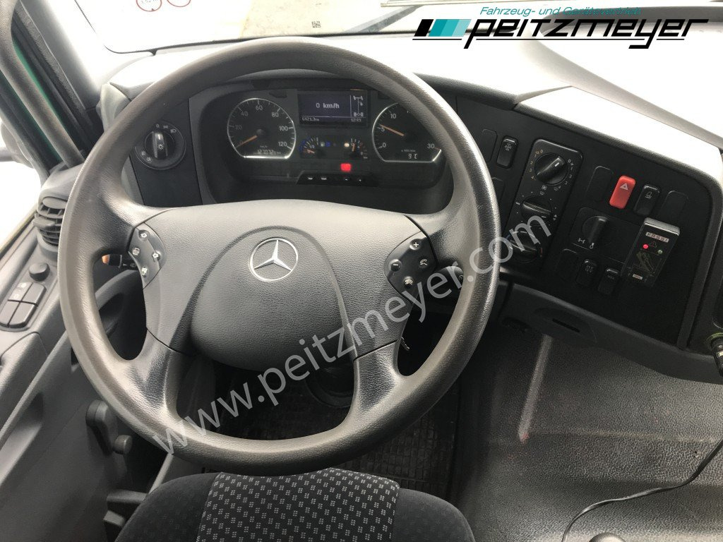 Тентованный грузовик, Автоманипулятор MERCEDES-BENZ Atego 1224 L Pritsche m. Heckkran Funk 4 x hydraulisch: фото 13