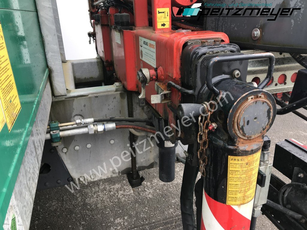 Тентованный грузовик, Автоманипулятор MERCEDES-BENZ Atego 1224 L Pritsche m. Heckkran Funk 4 x hydraulisch: фото 23