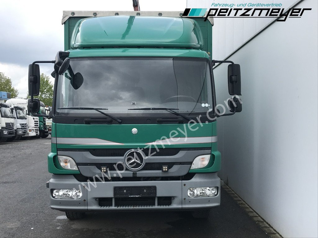 MERCEDES-BENZ Atego 1224 L Pritsche m. Heckkran Funk 4 x hydraulisch - Тентованный грузовик, Автоманипулятор: фото 5 MERCEDES-BENZ Atego 1224 L Pritsche m. Heckkran Funk 4 x hydraulisch - Тентованный грузовик, Автоманипулятор: фото 5
