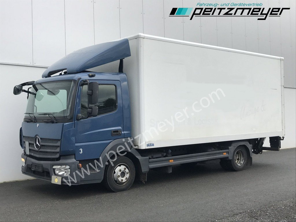 MERCEDES-BENZ Atego 818 L Koffer + LBW Euro 6, Klima, AHK, - Грузовик с закрытым кузовом: фото 1 MERCEDES-BENZ Atego 818 L Koffer + LBW Euro 6, Klima, AHK, - Грузовик с закрытым кузовом: фото 1