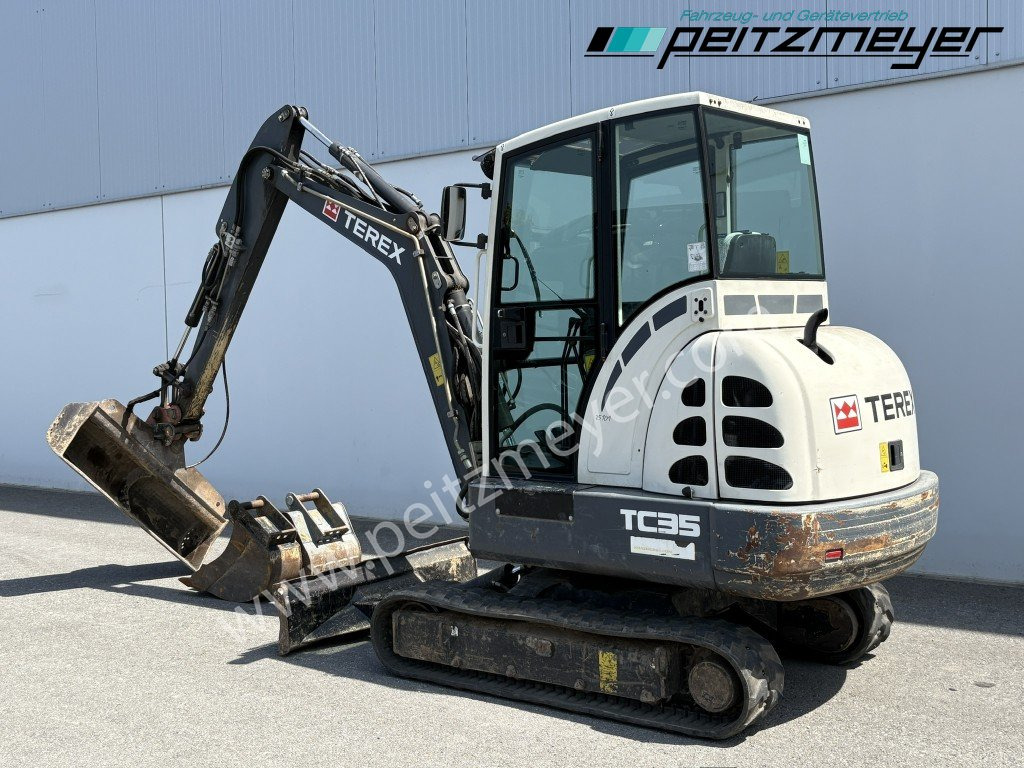 TEREX MINIBAGGER TC 35 mit hydr. Schwenklöffel 1.300 mm - Мини-экскаватор: фото 4 TEREX MINIBAGGER TC 35 mit hydr. Schwenklöffel 1.300 mm - Мини-экскаватор: фото 4