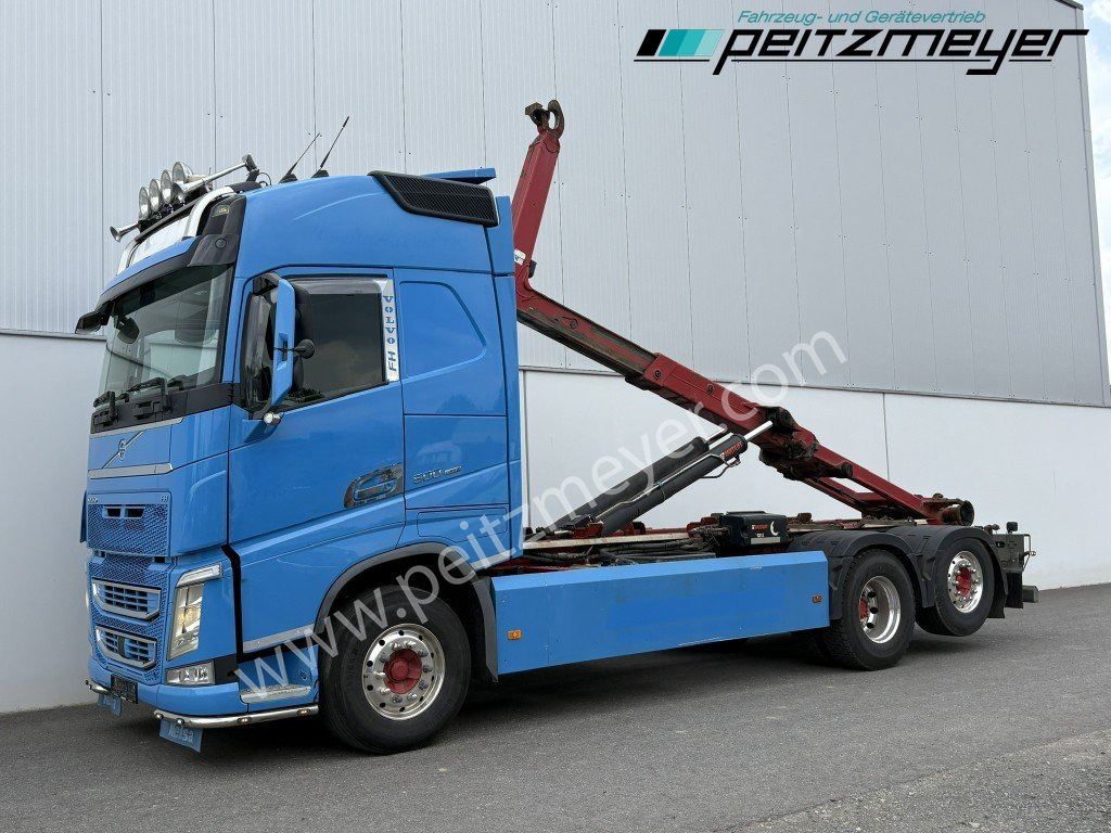 VOLVO FH 500 Abroller 6x2 HIAB XP 21 S 59 - Крюковой мультилифт: фото 1 VOLVO FH 500 Abroller 6x2 HIAB XP 21 S 59 - Крюковой мультилифт: фото 1