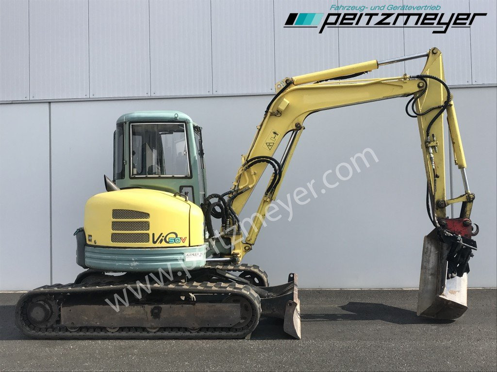 Мини-экскаватор YANMAR MINIBAGGER VIO 50 V hydr. Schwenklöffel: фото 8