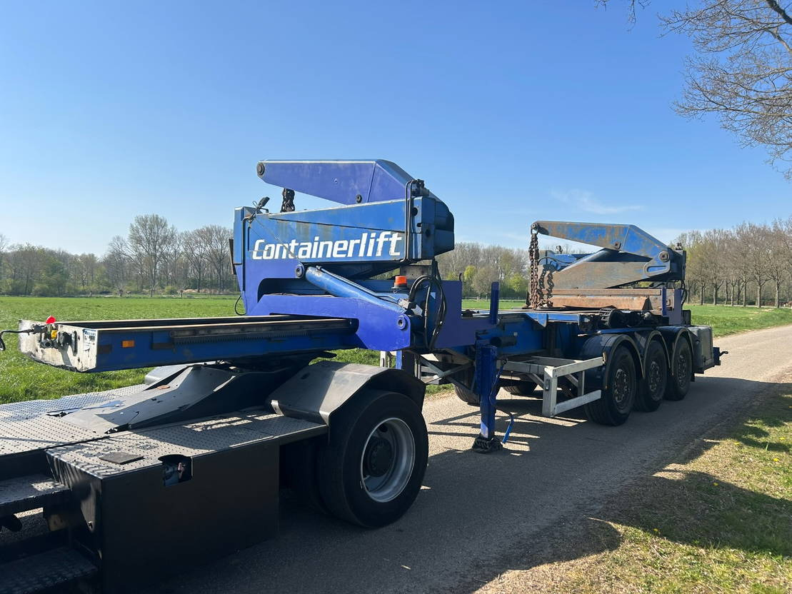 Diversen Steelbro MK6 Side loader / 20 - 40 ft / own diesel power pack / saf dis - Полуприцеп-контейнеровоз/ Сменный кузов: фото 1 Diversen Steelbro MK6 Side loader / 20 - 40 ft / own diesel power pack / saf dis - Полуприцеп-контейнеровоз/ Сменный кузов: фото 1