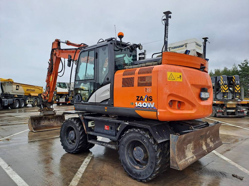 Hitachi ZX140WTB-6 (Topcon GPS+Engcon Rototilt) - Колёсный экскаватор: фото 2 Hitachi ZX140WTB-6 (Topcon GPS+Engcon Rototilt) - Колёсный экскаватор: фото 2