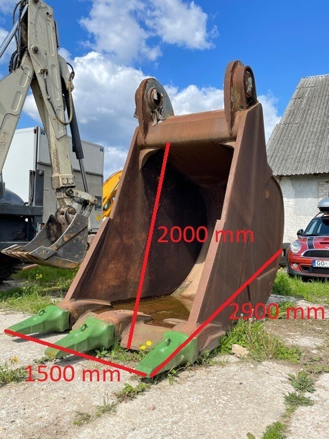 LIEBHERR R984, 4cbm, 120t excavator - Ковш для экскаватора для Гусеничных экскаваторов: фото 1 LIEBHERR R984, 4cbm, 120t excavator - Ковш для экскаватора для Гусеничных экскаваторов: фото 1
