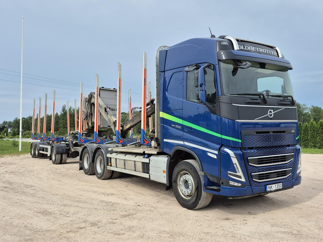 VOLVO FH500 JYKI V31 Kesla - Лесовоз: фото 1 VOLVO FH500 JYKI V31 Kesla - Лесовоз: фото 1