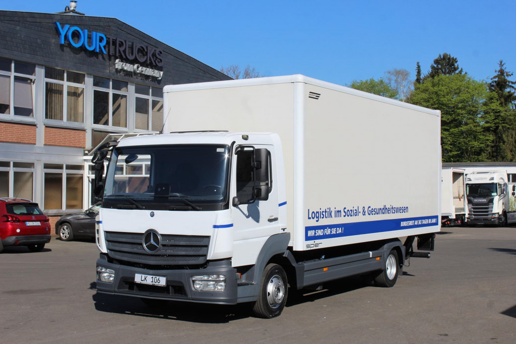 Mercedes-Benz Atego 818 Koffer Klima LDW Schalter LBW - Фургон: фото 1 Mercedes-Benz Atego 818 Koffer Klima LDW Schalter LBW - Фургон: фото 1