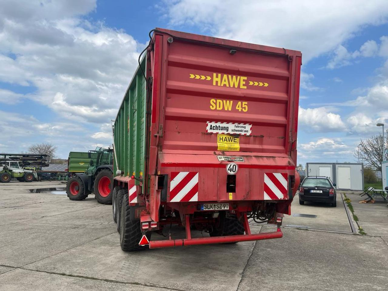 HAWE Tridem SDW 45T, Silagewagen - Сельскохозяйственный прицеп-самосвал: фото 5 HAWE Tridem SDW 45T, Silagewagen - Сельскохозяйственный прицеп-самосвал: фото 5