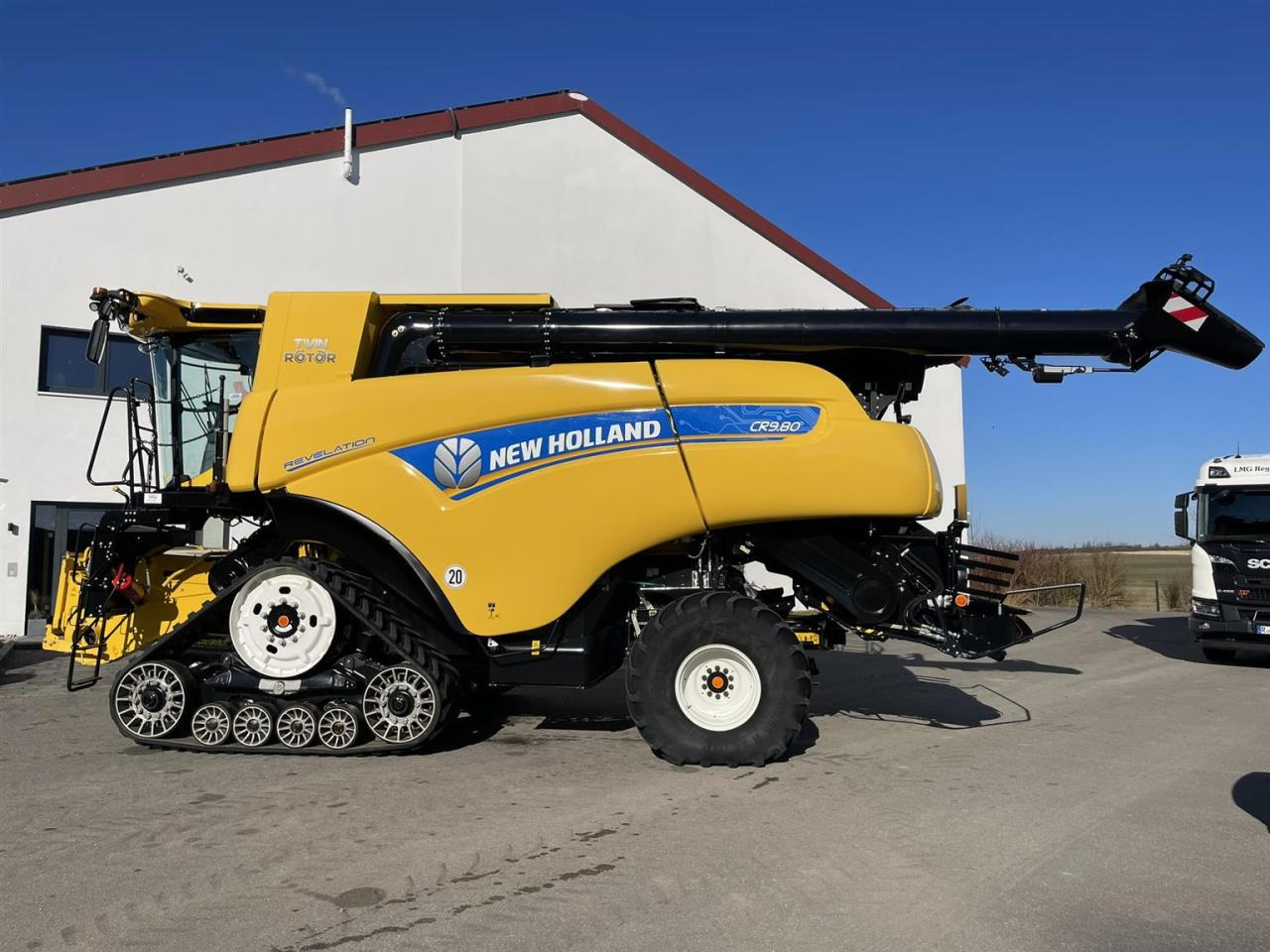 New Holland NH CR 9.80 Revelation, Optispread, Opticlean - Зерноуборочный комбайн: фото 3 New Holland NH CR 9.80 Revelation, Optispread, Opticlean - Зерноуборочный комбайн: фото 3