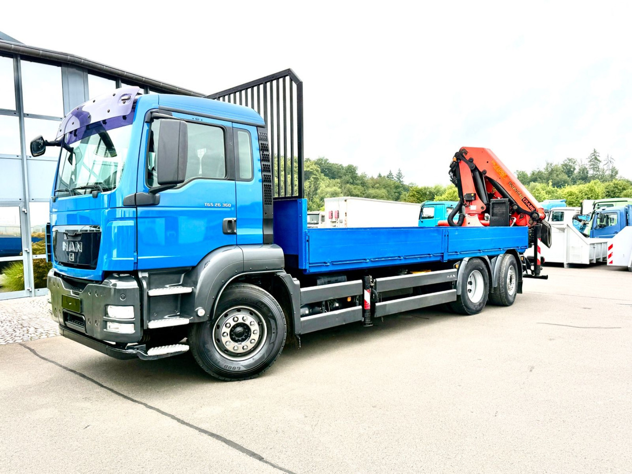 MAN TGS 26.360 6x2 Palfinger PK 27002- Funk- - Грузовик бортовой/ Платформа: фото 1 MAN TGS 26.360 6x2 Palfinger PK 27002- Funk- - Грузовик бортовой/ Платформа: фото 1