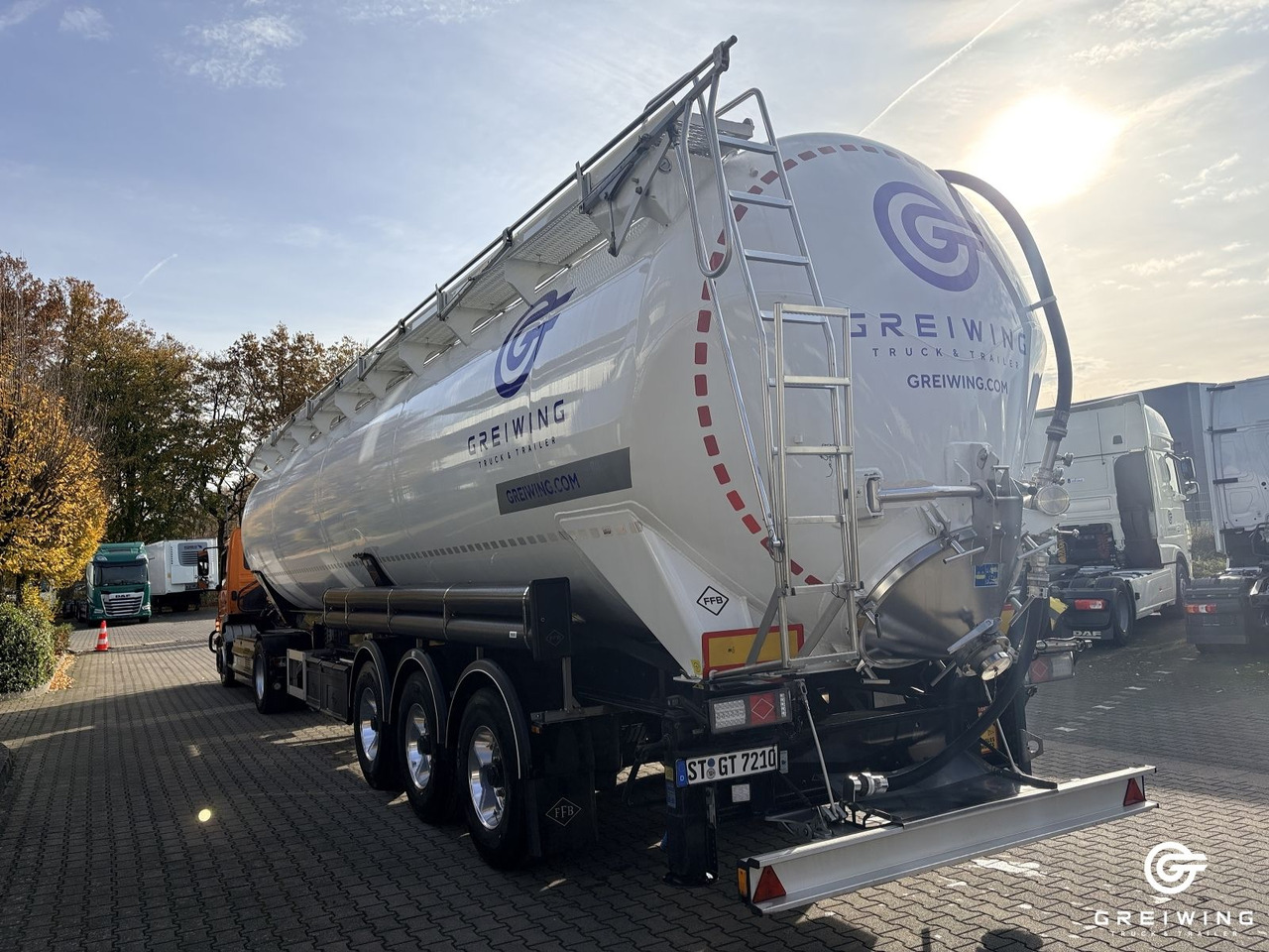 Feldbinder KIP 60.3 - Полуприцеп цистерна для сыпучих грузов: фото 5 Feldbinder KIP 60.3 - Полуприцеп цистерна для сыпучих грузов: фото 5