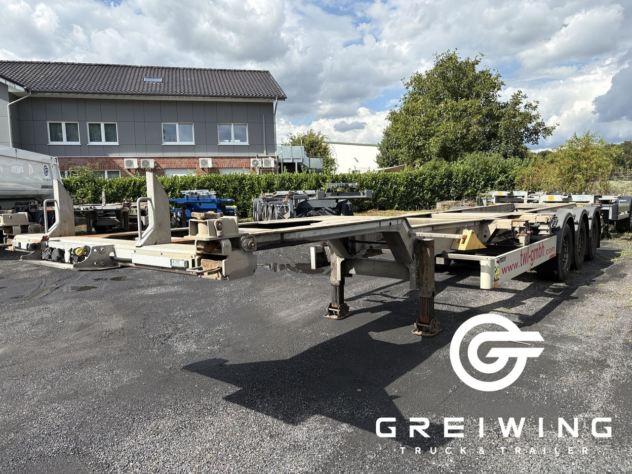 Web-Trailer LPRS 24 20/30/40/45 - Полуприцеп-контейнеровоз/ Сменный кузов: фото 4 Web-Trailer LPRS 24 20/30/40/45 - Полуприцеп-контейнеровоз/ Сменный кузов: фото 4