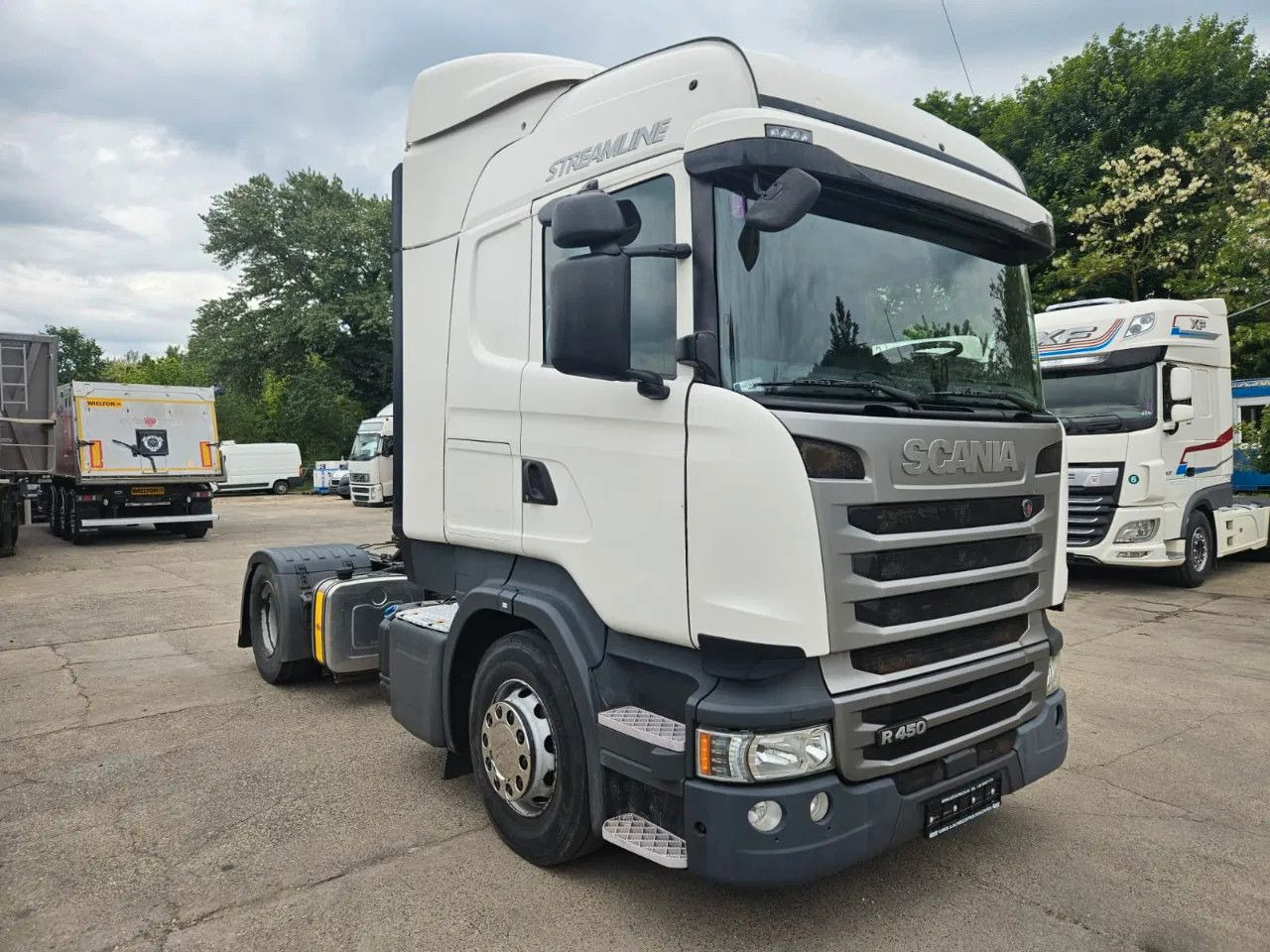 Scania R450 Hydraulics, HighLine, Standklima 2 units - Тягач: фото 2 Scania R450 Hydraulics, HighLine, Standklima 2 units - Тягач: фото 2