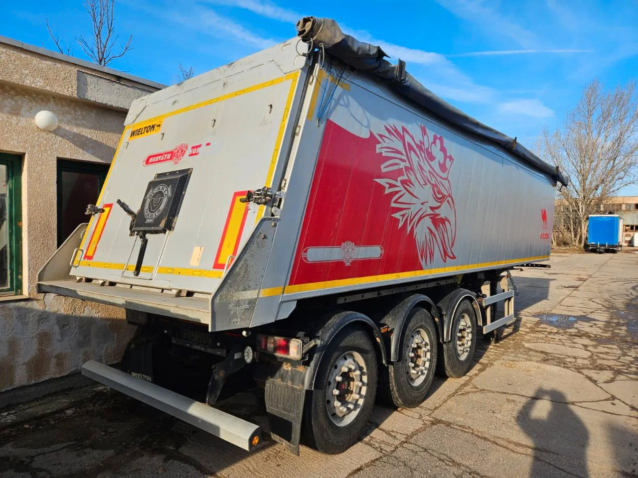 Wielton NW-3 38m3 Lifting Axle, Alloy w. - Самосвальный полуприцеп: фото 4 Wielton NW-3 38m3 Lifting Axle, Alloy w. - Самосвальный полуприцеп: фото 4