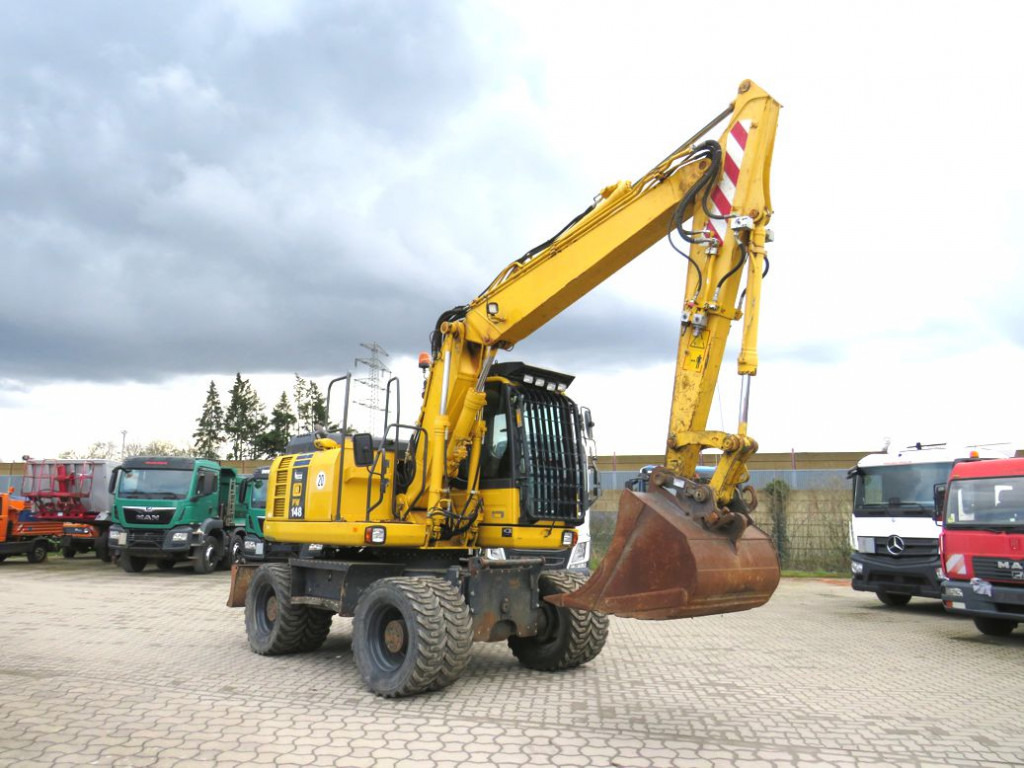 KOMATSU HANOMAG KOMATSU HANOMAG Mobilbagger Bagger PW 148 - 8 6.824h Deutsch top - Колёсный экскаватор: фото 2 KOMATSU HANOMAG KOMATSU HANOMAG Mobilbagger Bagger PW 148 - 8 6.824h Deutsch top - Колёсный экскаватор: фото 2
