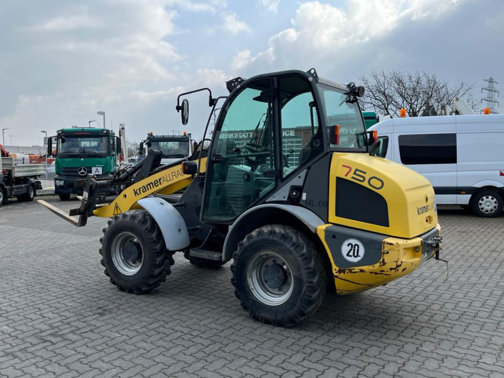 KRAMER WERKE KRAMER WERKE Radlader Radlader 750 Allrad Klappschaufel+Gabel - Колёсный погрузчик: фото 4 KRAMER WERKE KRAMER WERKE Radlader Radlader 750 Allrad Klappschaufel+Gabel - Колёсный погрузчик: фото 4