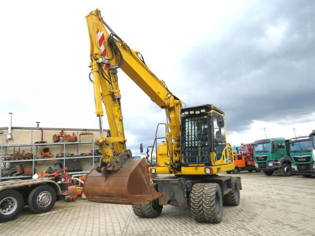 Komatsu Mobilbagger PW 148 - 8 Bagger 6.824h Deutsch top - Колёсный экскаватор: фото 3 Komatsu Mobilbagger PW 148 - 8 Bagger 6.824h Deutsch top - Колёсный экскаватор: фото 3