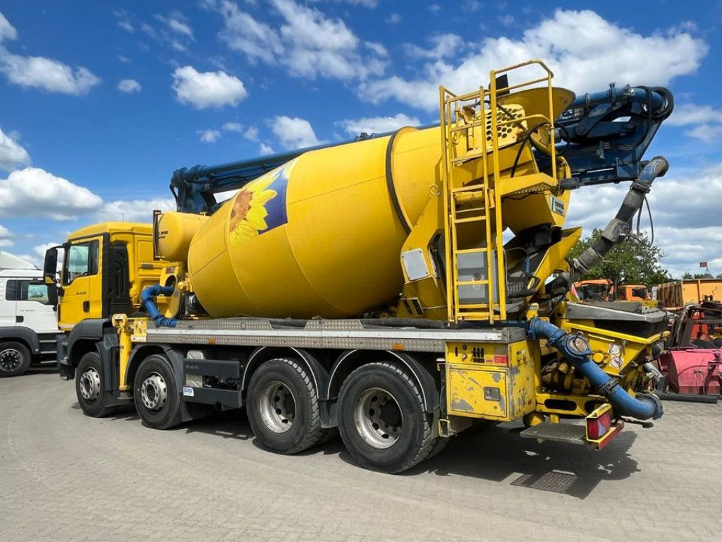 MAN TG-S 35.360 8x4 BB Pumi Pumi 24mKolbenpumpe deut - Автобетононасос: фото 3 MAN TG-S 35.360 8x4 BB Pumi Pumi 24mKolbenpumpe deut - Автобетононасос: фото 3