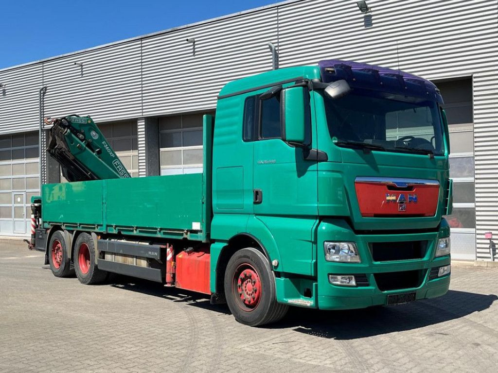 MAN TG-X 26.440 6x2-2 BL Pritsche Heckkran Fassi 360 - Грузовик бортовой/ Платформа, Автоманипулятор: фото 2 MAN TG-X 26.440 6x2-2 BL Pritsche Heckkran Fassi 360 - Грузовик бортовой/ Платформа, Автоманипулятор: фото 2