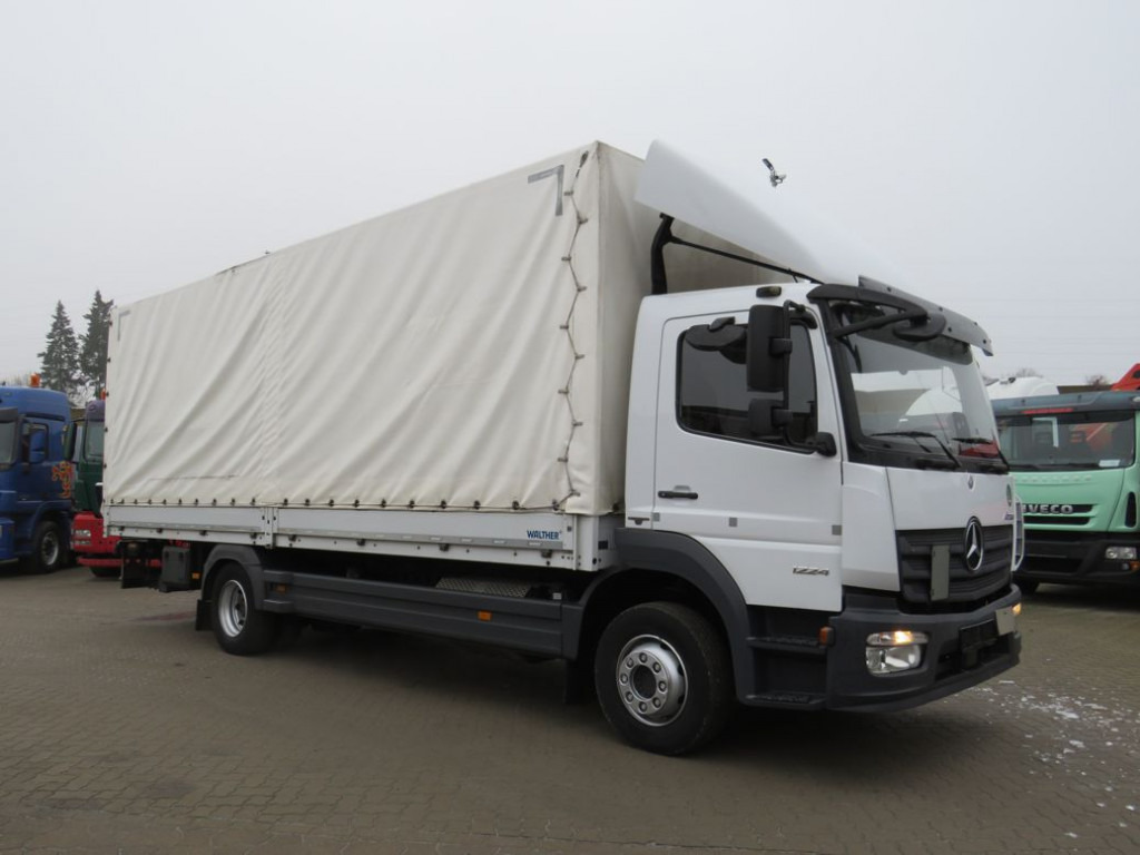 MERCEDES-BENZ Atego 1224 L  Pritsche LBW LBW 1.5to - Тентованный грузовик: фото 1 MERCEDES-BENZ Atego 1224 L  Pritsche LBW LBW 1.5to - Тентованный грузовик: фото 1