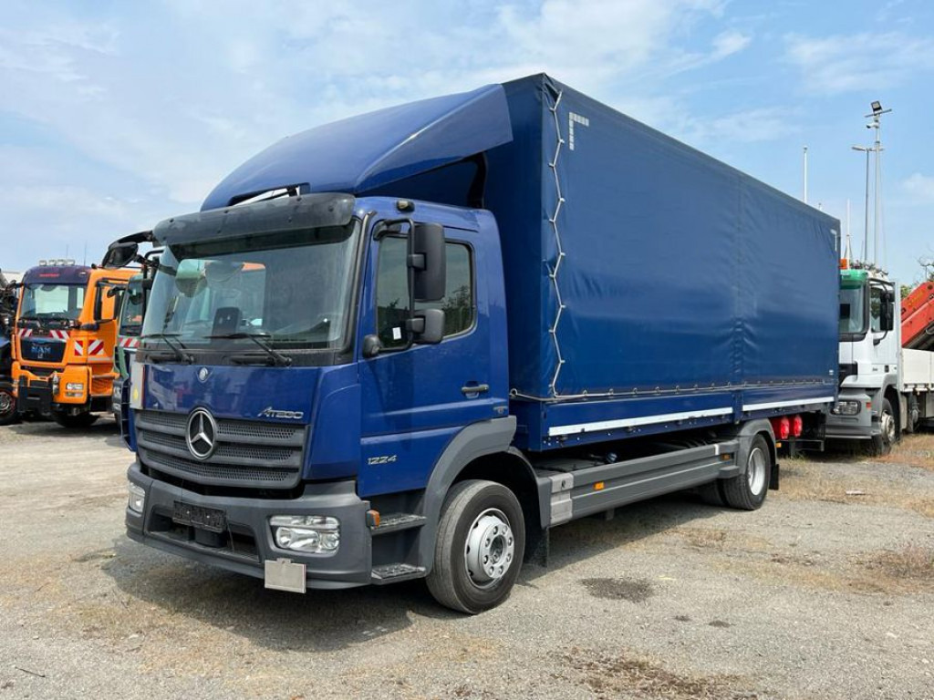 MERCEDES-BENZ Atego 1224 L  Pritsche LBW LBW 1.5to - Тентованный грузовик: фото 1 MERCEDES-BENZ Atego 1224 L  Pritsche LBW LBW 1.5to - Тентованный грузовик: фото 1