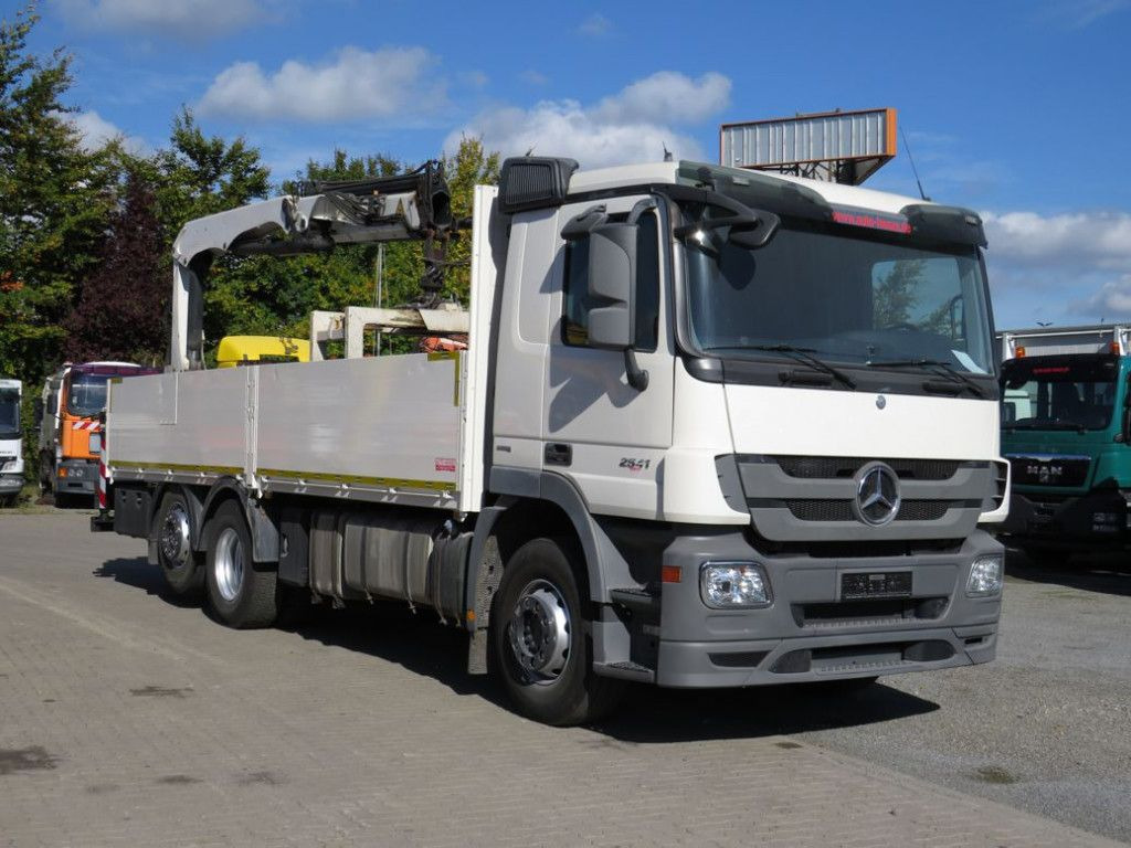 Mercedes-Benz Actros 2541 L6x2 Pritsche Heckkran Funk - Автоманипулятор, Грузовик бортовой/ Платформа: фото 3 Mercedes-Benz Actros 2541 L6x2 Pritsche Heckkran Funk - Автоманипулятор, Грузовик бортовой/ Платформа: фото 3
