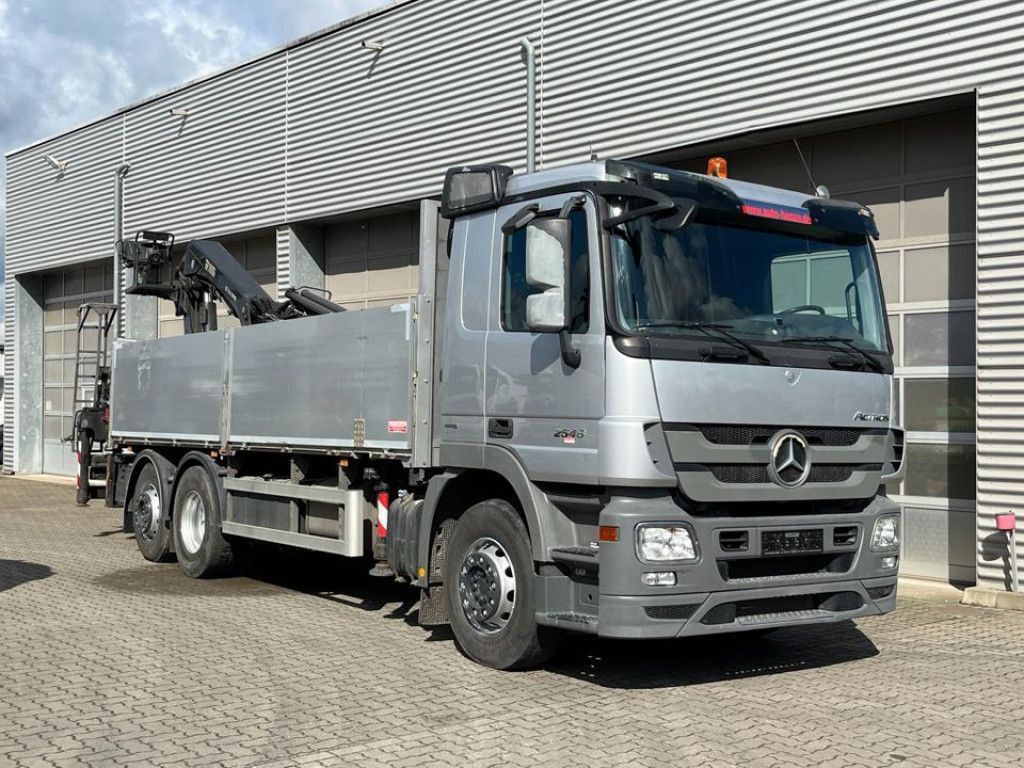 Mercedes-Benz Actros 2546 L 6x2 Pritsche Heckkran Hiab 288 6x - Автоманипулятор, Грузовик бортовой/ Платформа: фото 2 Mercedes-Benz Actros 2546 L 6x2 Pritsche Heckkran Hiab 288 6x - Автоманипулятор, Грузовик бортовой/ Платформа: фото 2