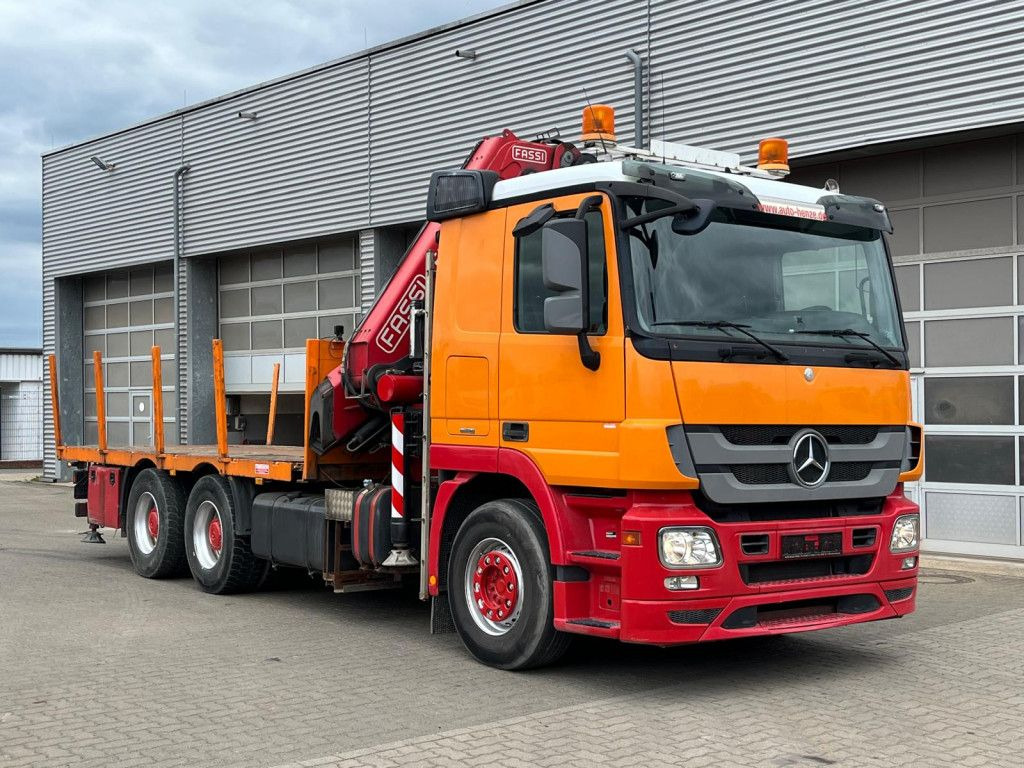 Mercedes-Benz Actros 2646 L 6x4 Pritsche Kran Fassi 450 45m/t Mercedes-Benz Actros 2646 L 6x4 Pritsche Kran Fassi 450 45m/t - Автоманипулятор, Грузовик бортовой/ Платформа: фото 2 Mercedes-Benz Actros 2646 L 6x4 Pritsche Kran Fassi 450 45m/t Mercedes-Benz Actros 2646 L 6x4 Pritsche Kran Fassi 450 45m/t - Автоманипулятор, Грузовик бортовой/ Платформа: фото 2