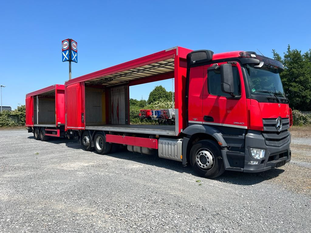 Тентованный грузовик Mercedes-Benz Antos 2540 L 6x2 Pritsche LBW Coca Cola, 8,2m Ge: фото 6