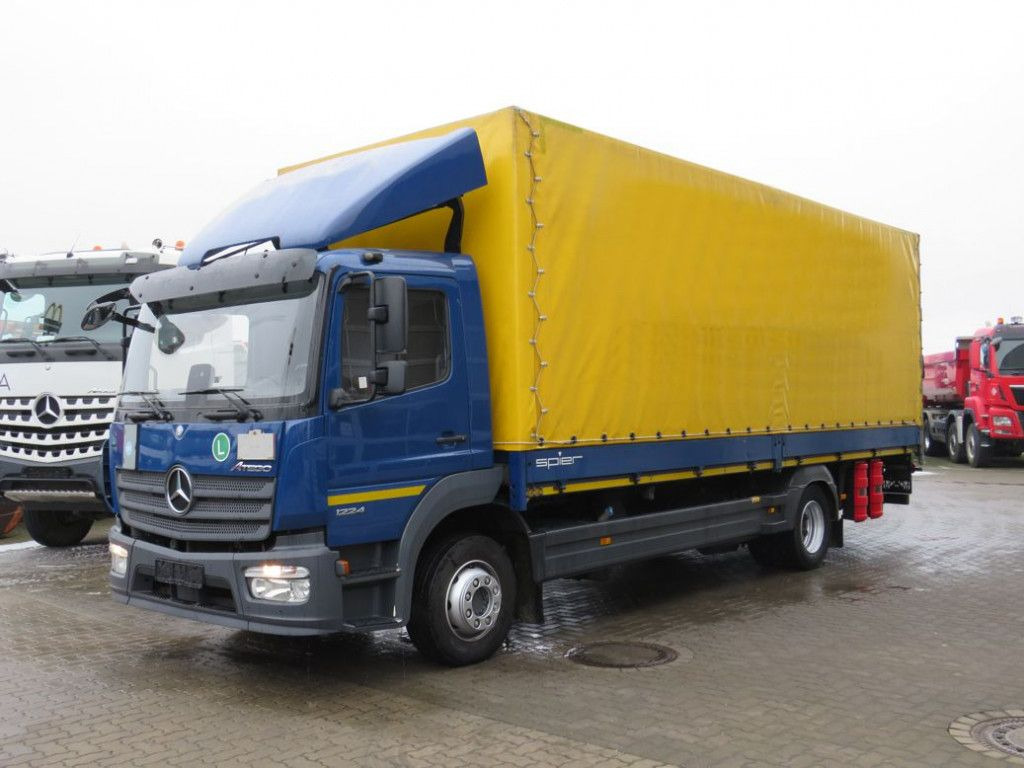 Mercedes-Benz Atego 1224 L Pritsche LBW LBW 1.5to - Тентованный грузовик: фото 1 Mercedes-Benz Atego 1224 L Pritsche LBW LBW 1.5to - Тентованный грузовик: фото 1