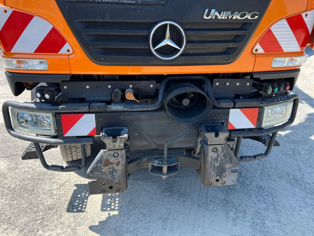 Самосвал, Автоманипулятор Mercedes-Benz Unimog U20 2-Achs Allradkipper Kran Palfinger Kr: фото 8