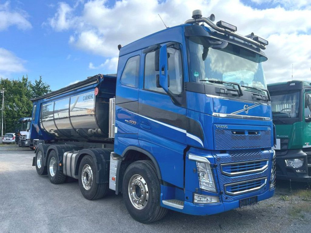 Volvo FH 500 8x4 TR 4 Achs Muldenkipper Carnehl Hardox - Портальный бункеровоз: фото 2 Volvo FH 500 8x4 TR 4 Achs Muldenkipper Carnehl Hardox - Портальный бункеровоз: фото 2