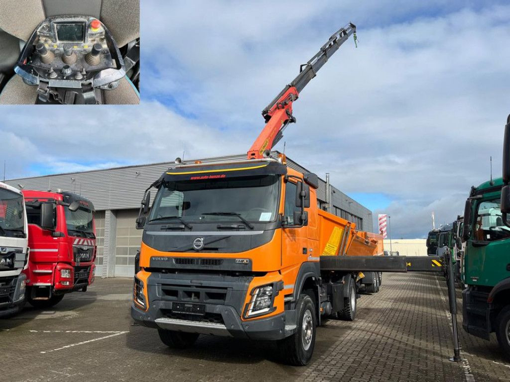 Volvo FMX 460 4x2 2-Achs Kipper Kran Funk+5fach hyd - Самосвал, Автоманипулятор: фото 3 Volvo FMX 460 4x2 2-Achs Kipper Kran Funk+5fach hyd - Самосвал, Автоманипулятор: фото 3