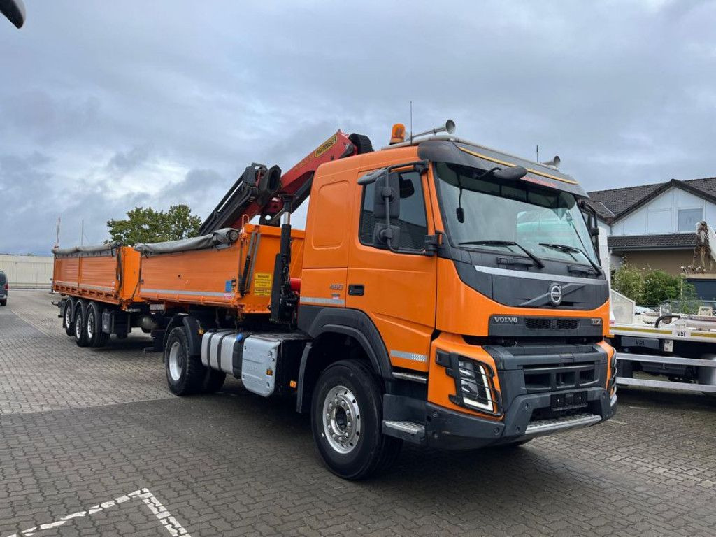 Volvo FMX 460 4x2 2-Achs Kipper Kran Funk+5fach hyd - Самосвал, Автоманипулятор: фото 2 Volvo FMX 460 4x2 2-Achs Kipper Kran Funk+5fach hyd - Самосвал, Автоманипулятор: фото 2