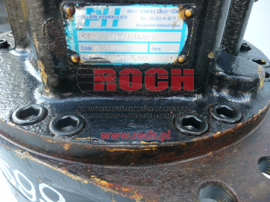 POCLAIN MSE08-2-121-F08-1120-J00000874377F - Гидравлический мотор для Строительной техники: фото 2 POCLAIN MSE08-2-121-F08-1120-J00000874377F - Гидравлический мотор для Строительной техники: фото 2