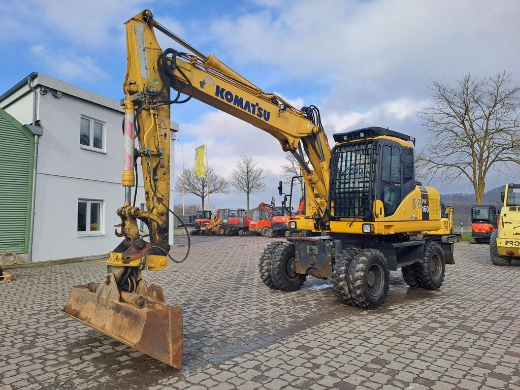 Komatsu PW 160-7, Bj 07, 7050 BH, hydr. VA, MS10, GLV - Колёсный экскаватор: фото 1 Komatsu PW 160-7, Bj 07, 7050 BH, hydr. VA, MS10, GLV - Колёсный экскаватор: фото 1