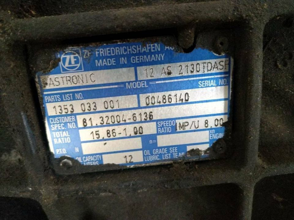 MAN Getriebe 12 AS 2130 TD - Коробка передач для Грузовиков: фото 3 MAN Getriebe 12 AS 2130 TD - Коробка передач для Грузовиков: фото 3