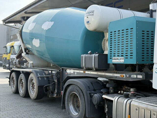 Betonmischer-Auflieger Euromix 12 m³ mit Motor - Полуприцеп бетоносмеситель: фото 1 Betonmischer-Auflieger Euromix 12 m³ mit Motor - Полуприцеп бетоносмеситель: фото 1